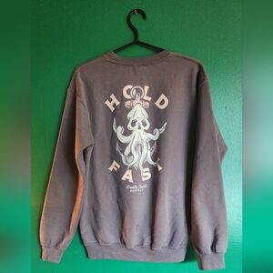 Death coast supply "Hold Fast" Graphic Sweatshirt